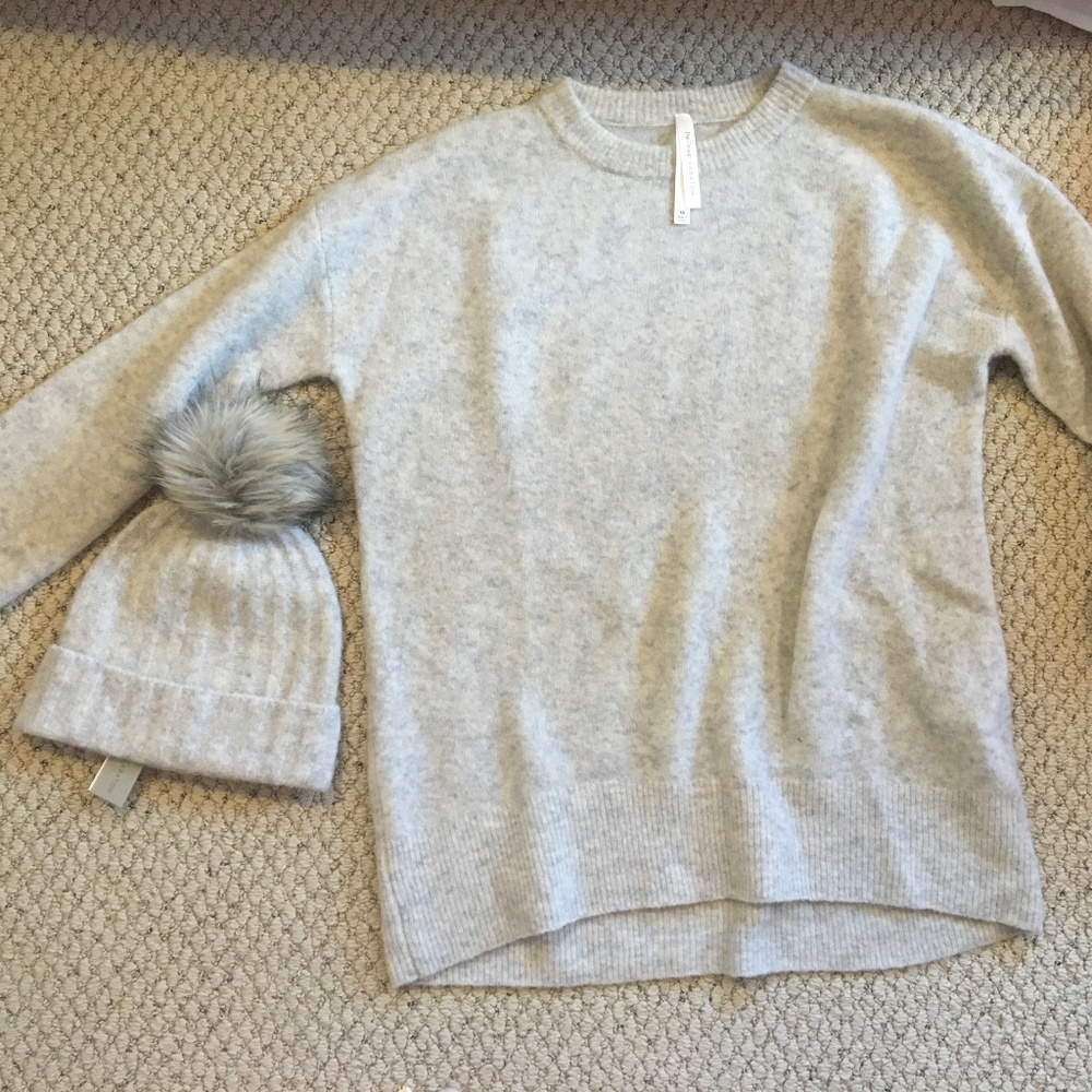 Aritzia/Babaton Sweater + Matching Hat